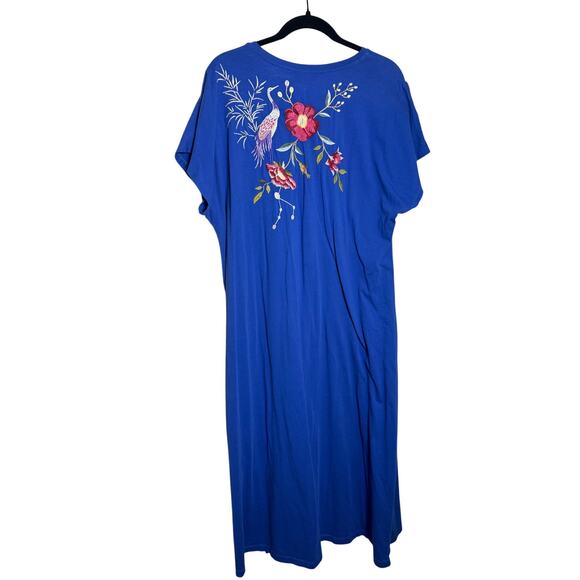Johnny Was Osaka Relaxed Knit Dress with Embroidery Women’s Sz. L - Picture 4 of 5